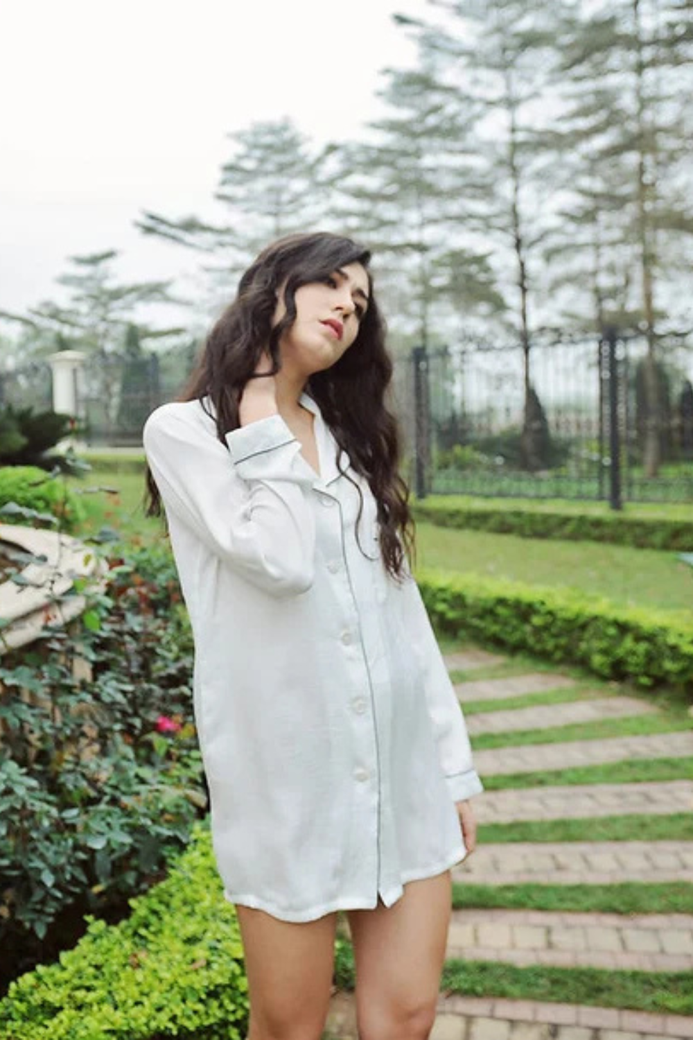 Silk Shirt Dress PJs