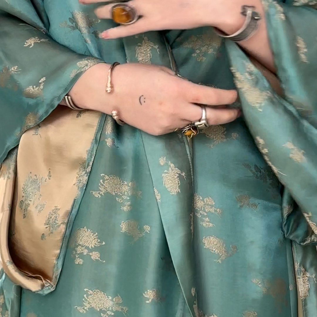 Handmade Mulberry Silk - Ethereal Jade