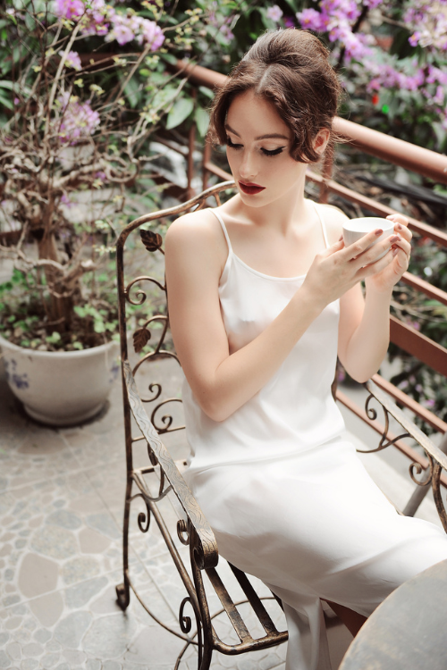JESSIE Silk Slip Dress