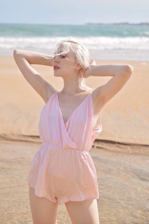 RENÉE Silk Bodysuit Lingerie