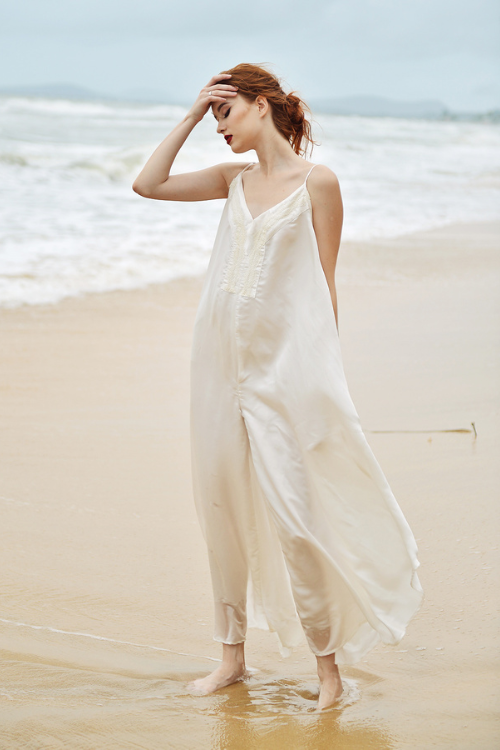 SELENA Silk Jumpsuit