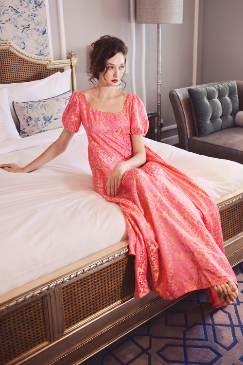 ELIZA Silk Regency Gown