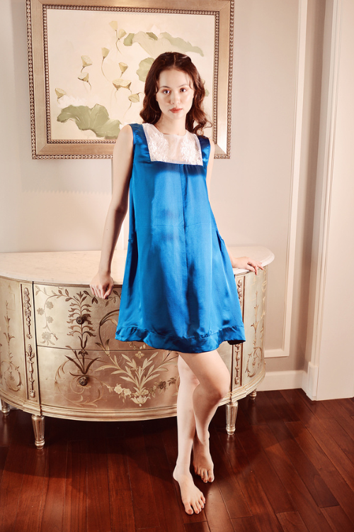 ISABELLA Sleeveless Silk Summer Dress