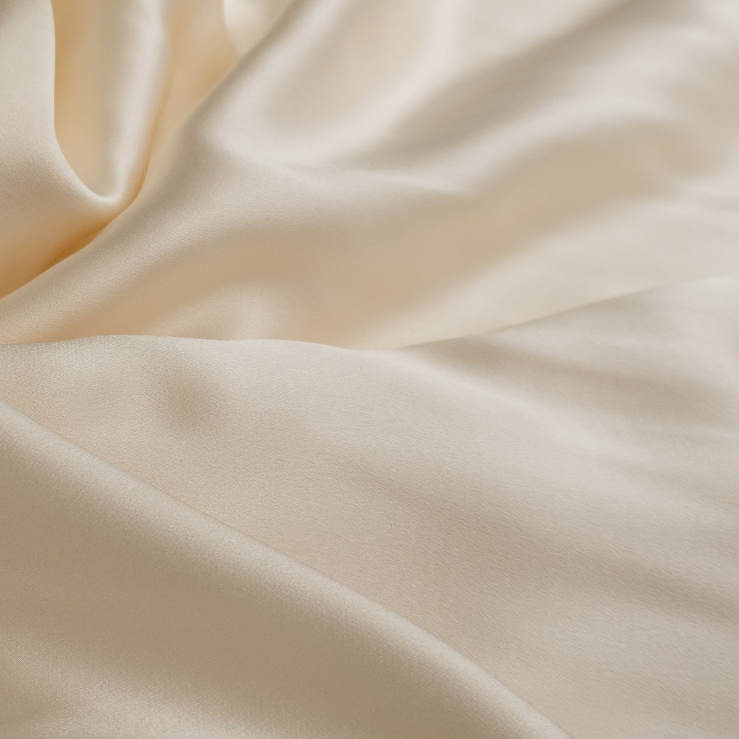 Pure Charmeuse Silk by the yard in Ivory