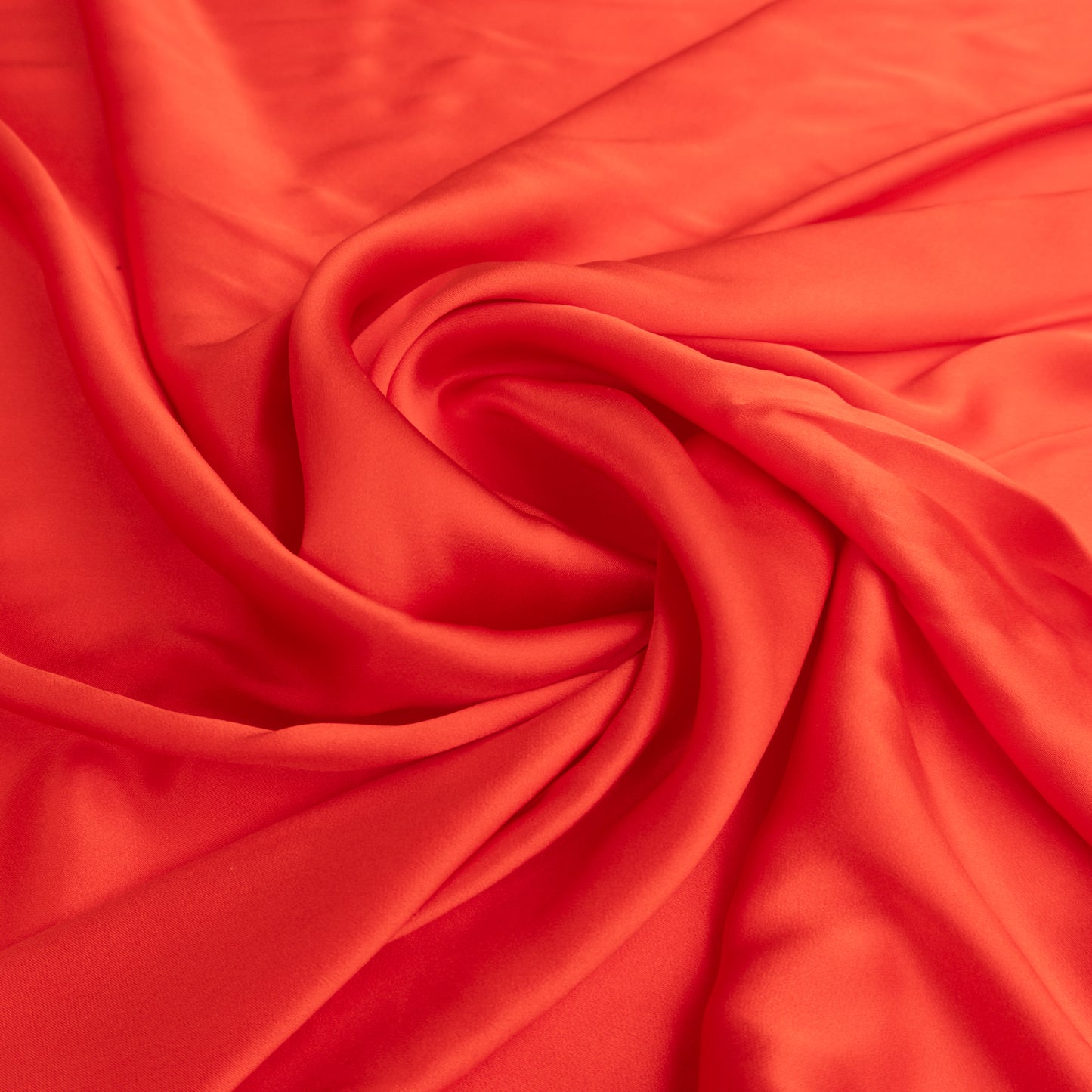 Pure Charmeuse Silk by the yard in Crimson
