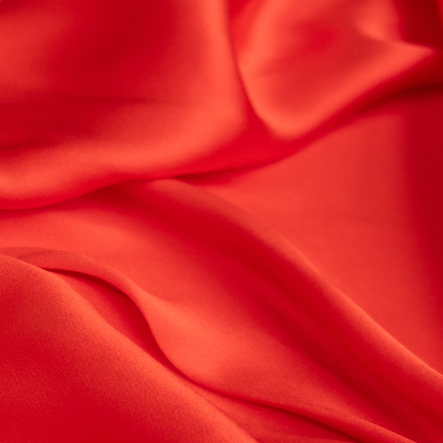 Pure Charmeuse Silk by the yard in Crimson