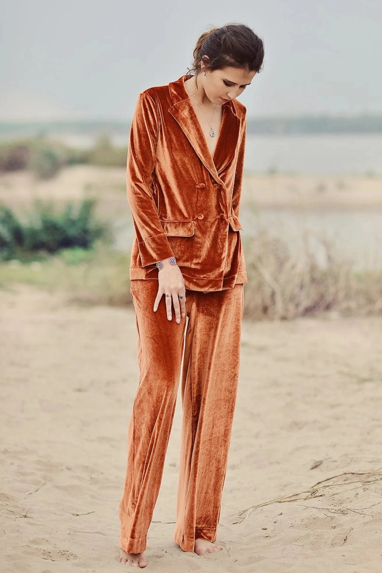 BEATRICE Velvet Pajama Set