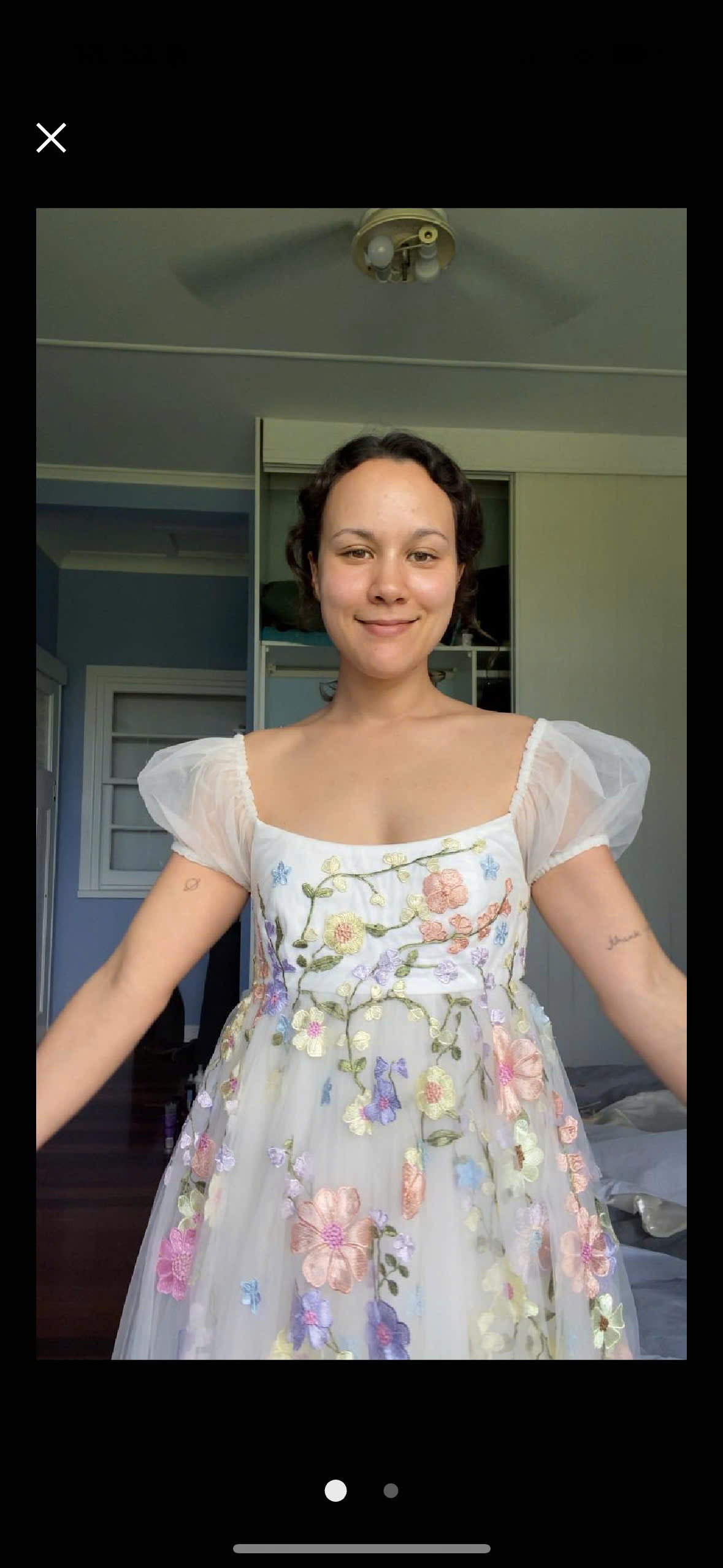 AMELIA Floral Regency Wedding Dress