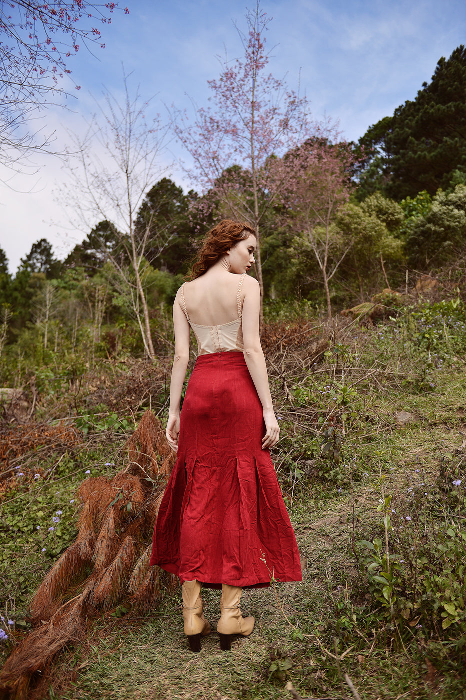Linen Skirts Midi - Linen Skirt Women - Long Skirts Women - Cotton Skirts
