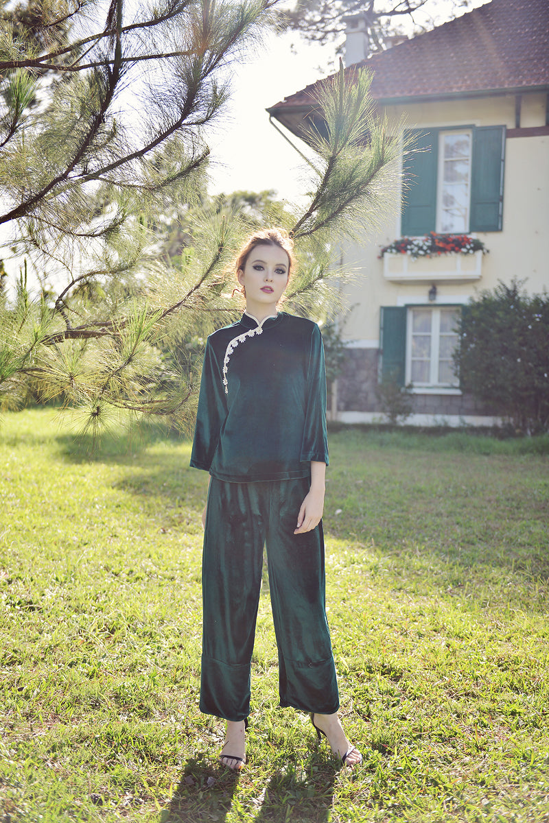 Pajamas Women Set - Winter Women PJs - Velvet Women Set