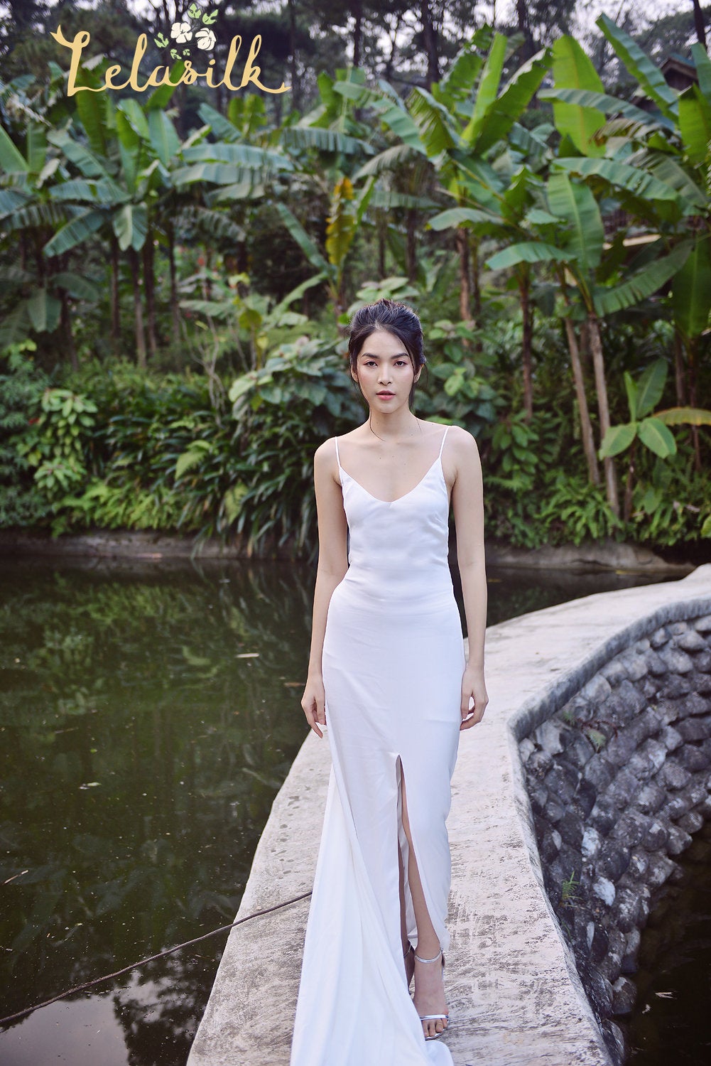 Long Train Wedding Dress - Tailored Wedding Dress - Tailoring Bridal Gown