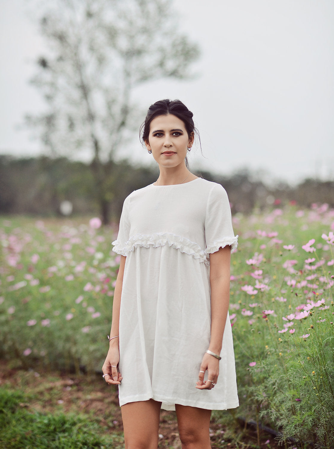 Petite Linen Dress - Short Cotton Dress - Organic Cotton Dress