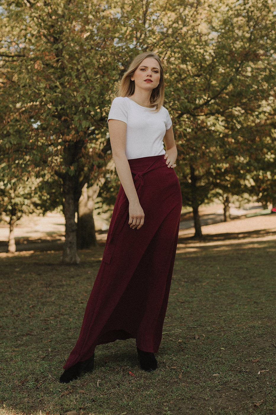 Linen Skirt Women - Women Long Skirt - Wrap Skirt Linen - Natural Clothing