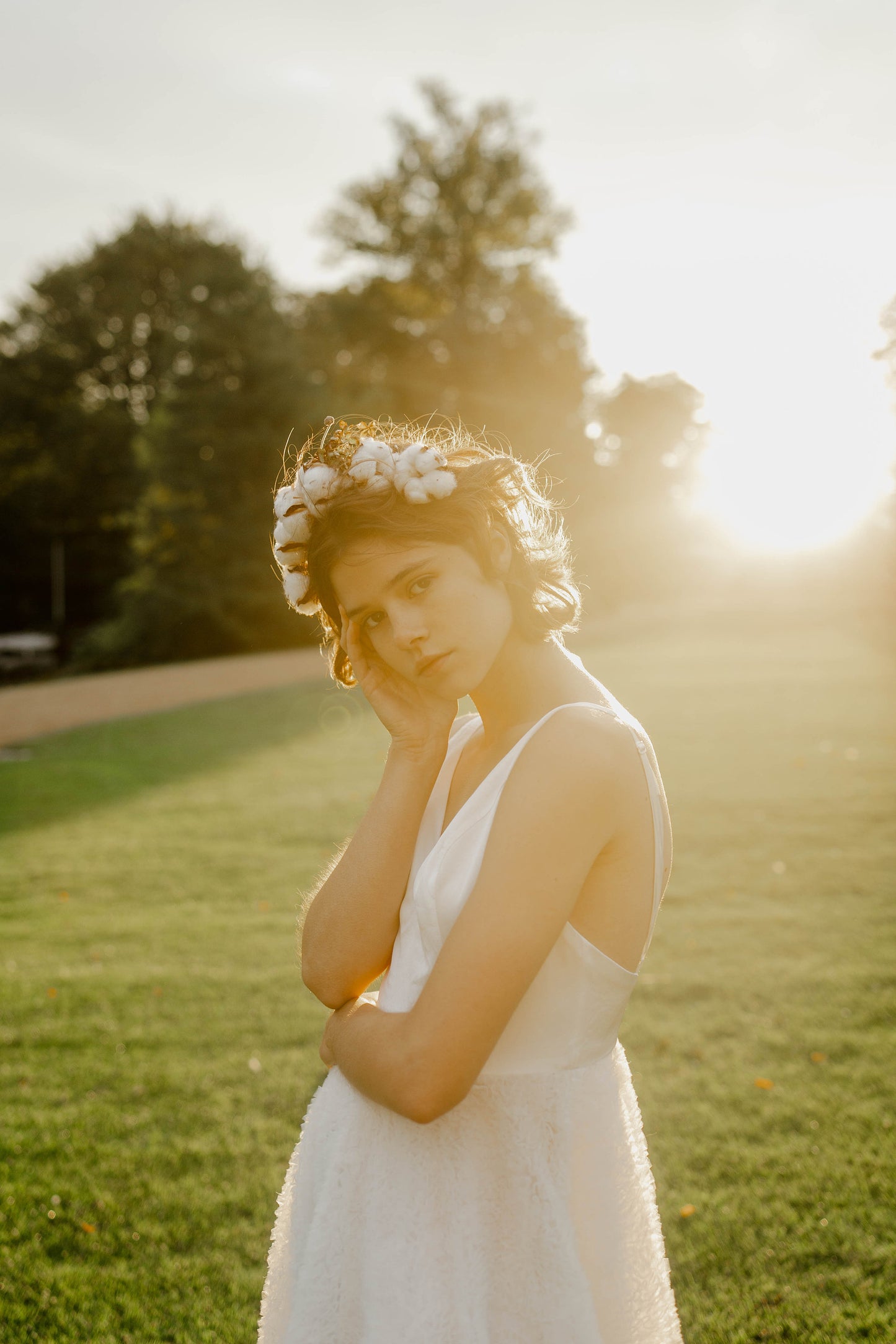 Wedding Dress Boho - Bridal Gown - Outdoor Wedding Dress