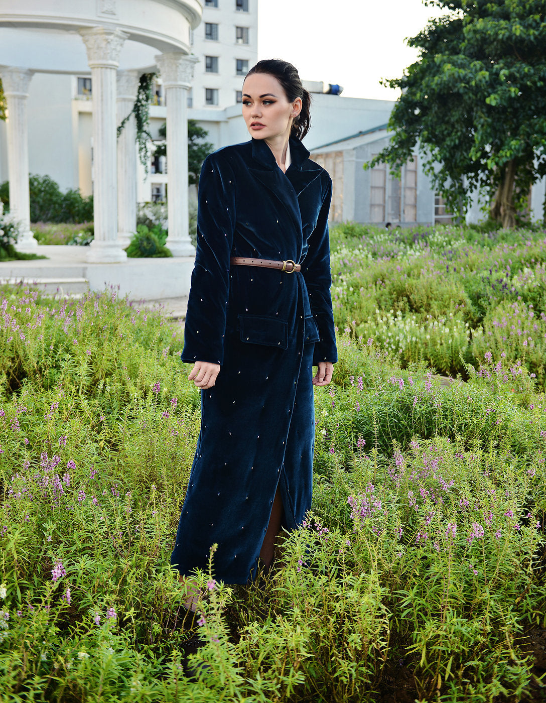 Winter Coat Women - Warm Winter Coat - Long Velvet Coat Jacket