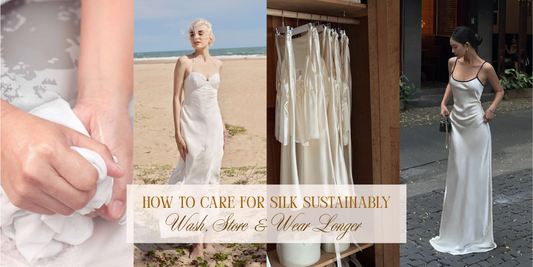 How to Care for Silk Sustainably: Wash, Store & Wear Longer