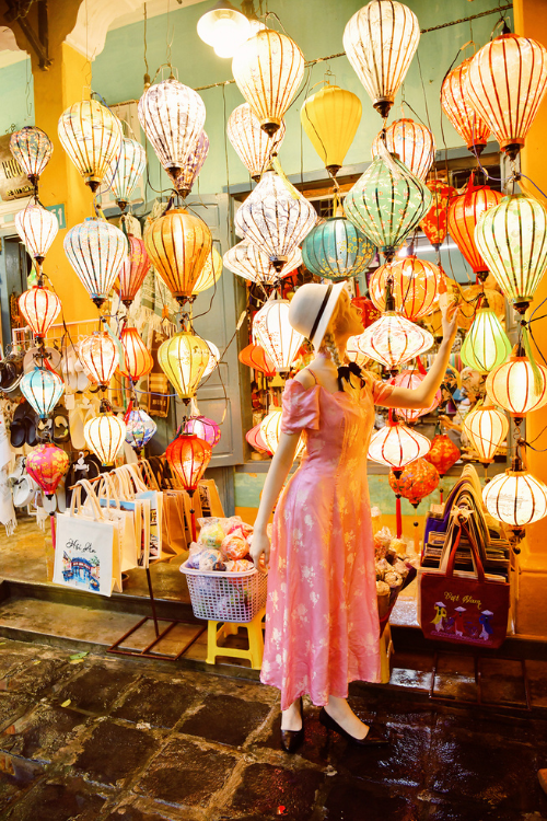 Jacqueline Heritage Mulberry Silk Off-the-Shoulder Midi Dress