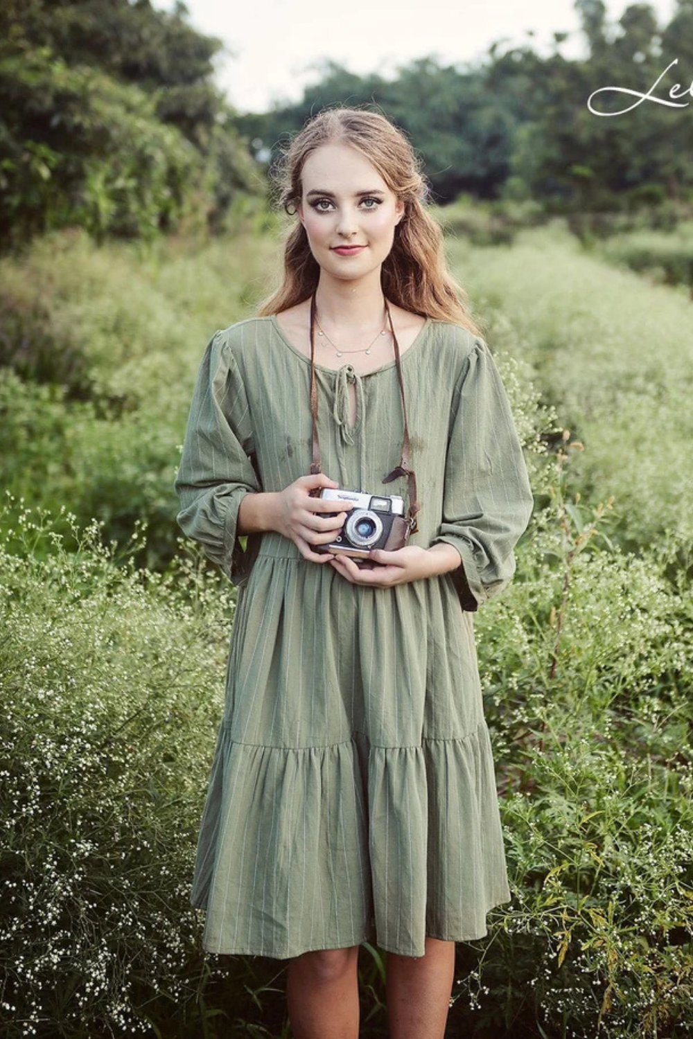 Linen Loose Dress - Summer Women Dress - Organic Clothing - Linen Cotton Dress - Natural Fabric