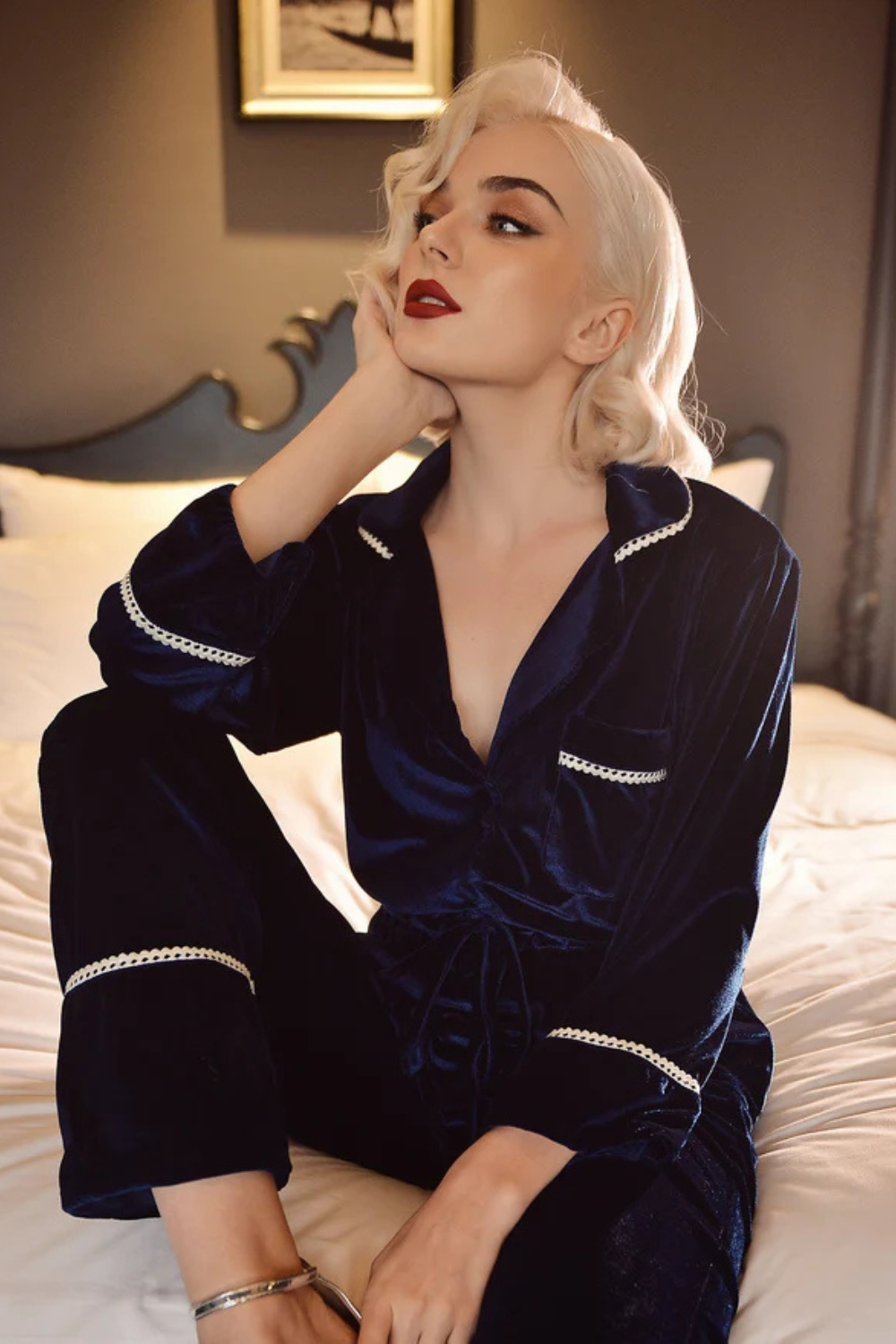 Women Pajamas Velvet - Women Velvet Pjs - Velvet Women Sets