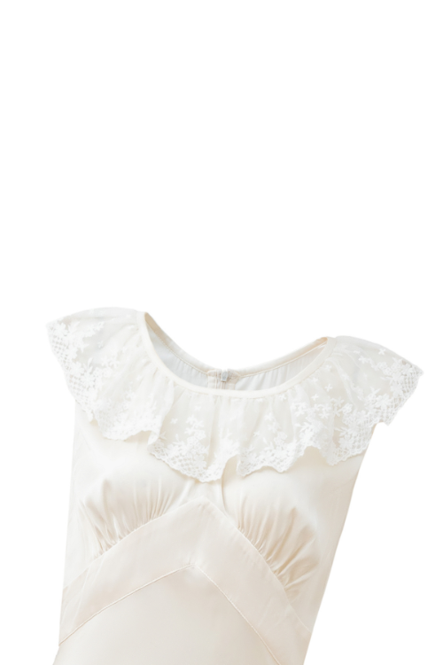 Blanche Heritage Mulberry Silk Maxi Dress