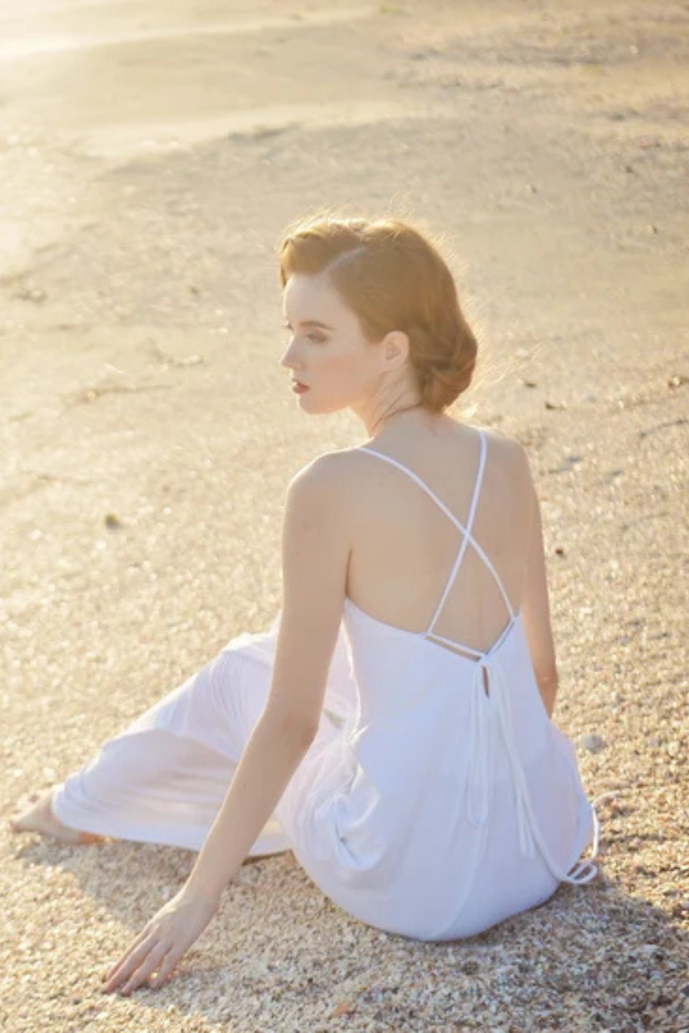 Low Back Silk Maxi Gown