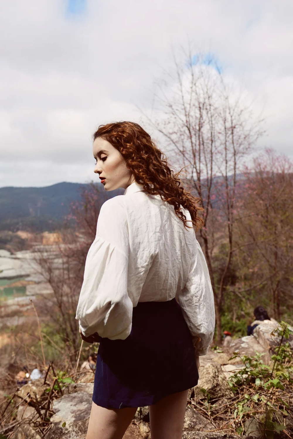 Women Linen Cotton Shirt