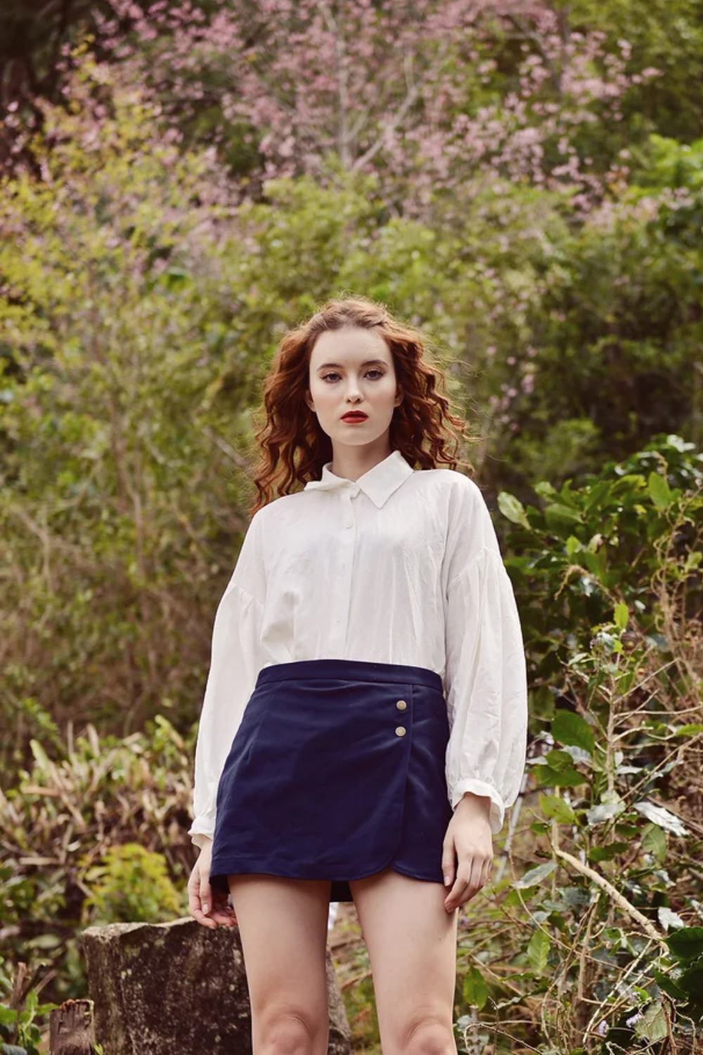 Women Linen Cotton Shirt