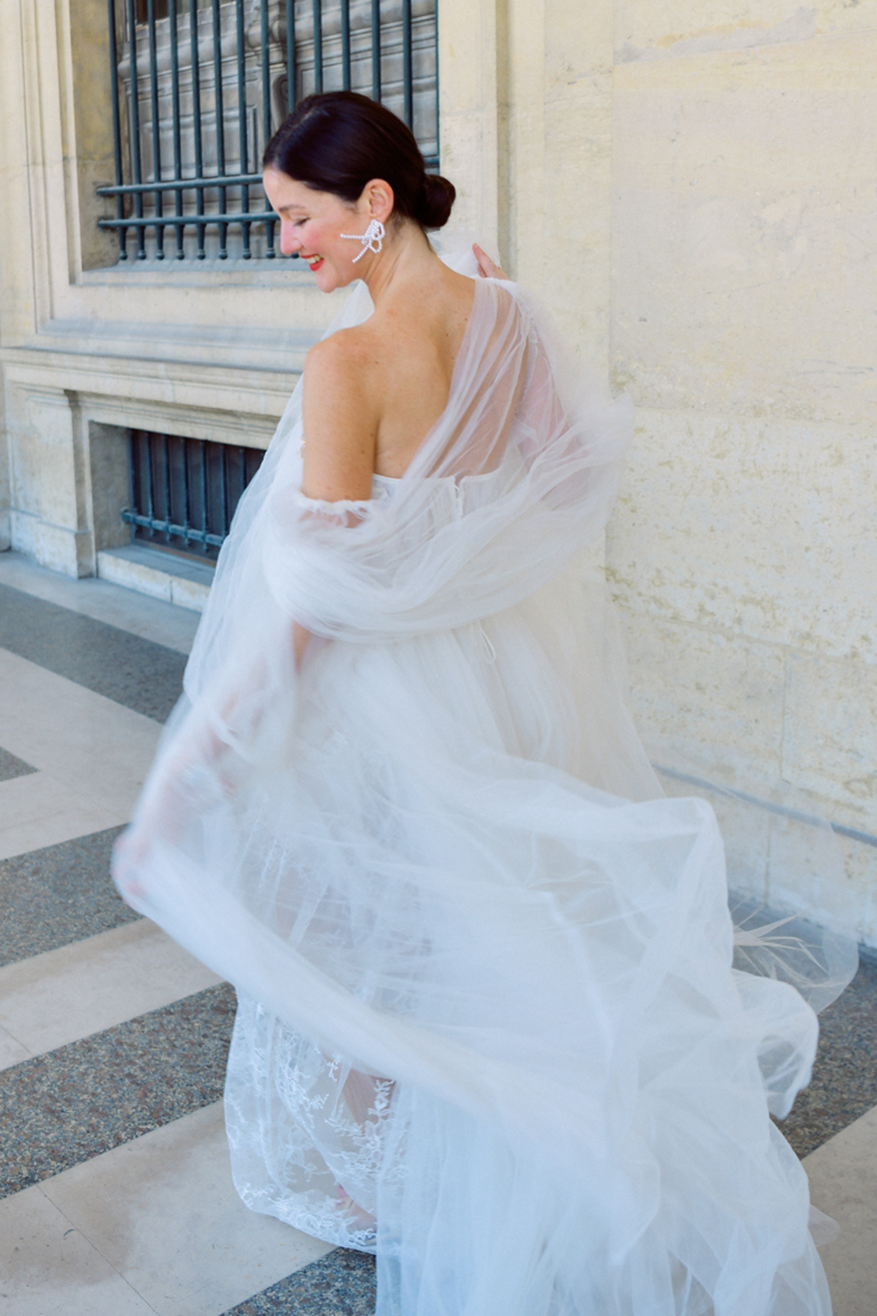 Héloïse Wedding Dress with sew-in Veil