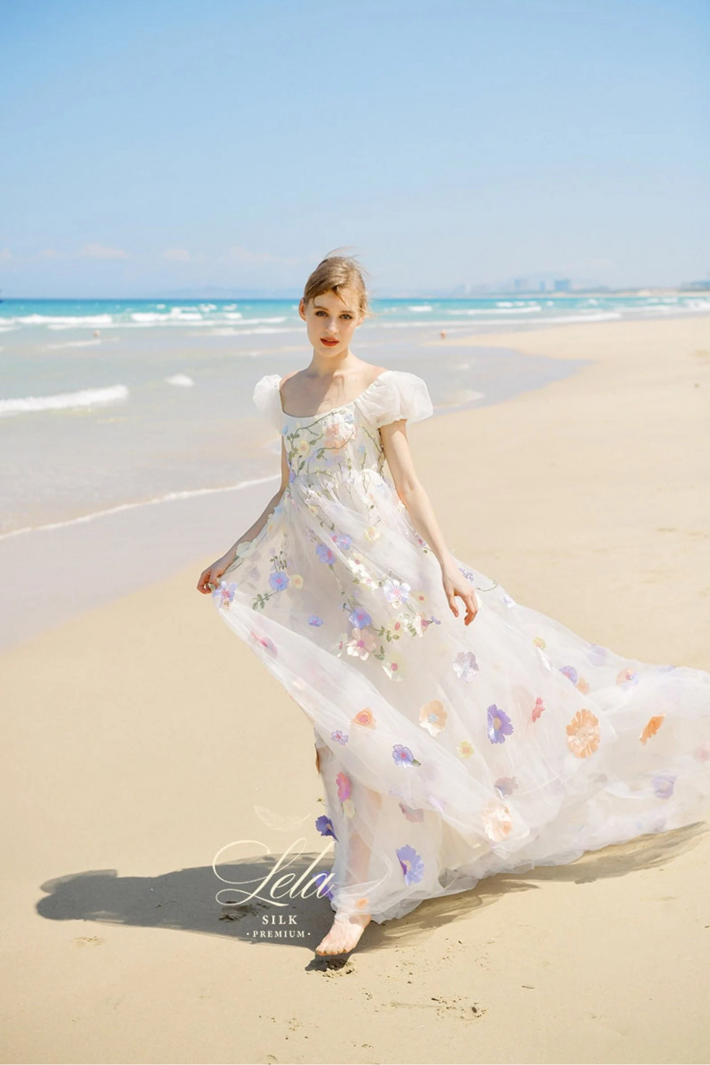 AMELIA Floral Regency Wedding Dress