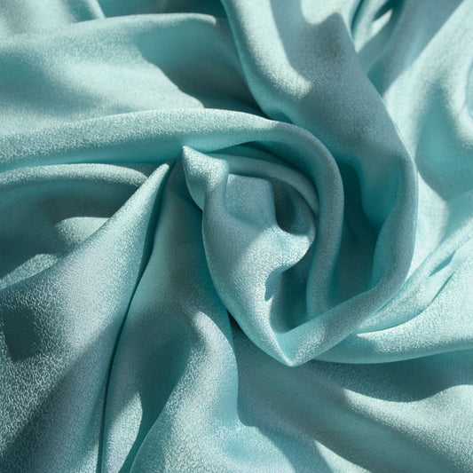 Handmade Mulberry Silk - Seafoam Whisper