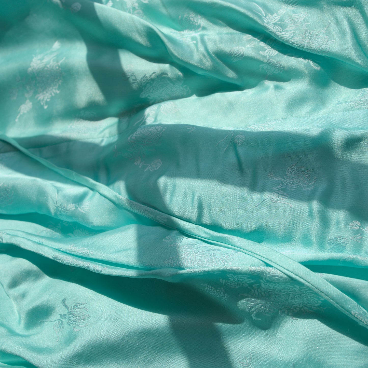 Handmade Mulberry Silk - Serene Mint