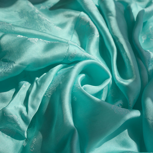 Handmade Mulberry Silk - Serene Mint