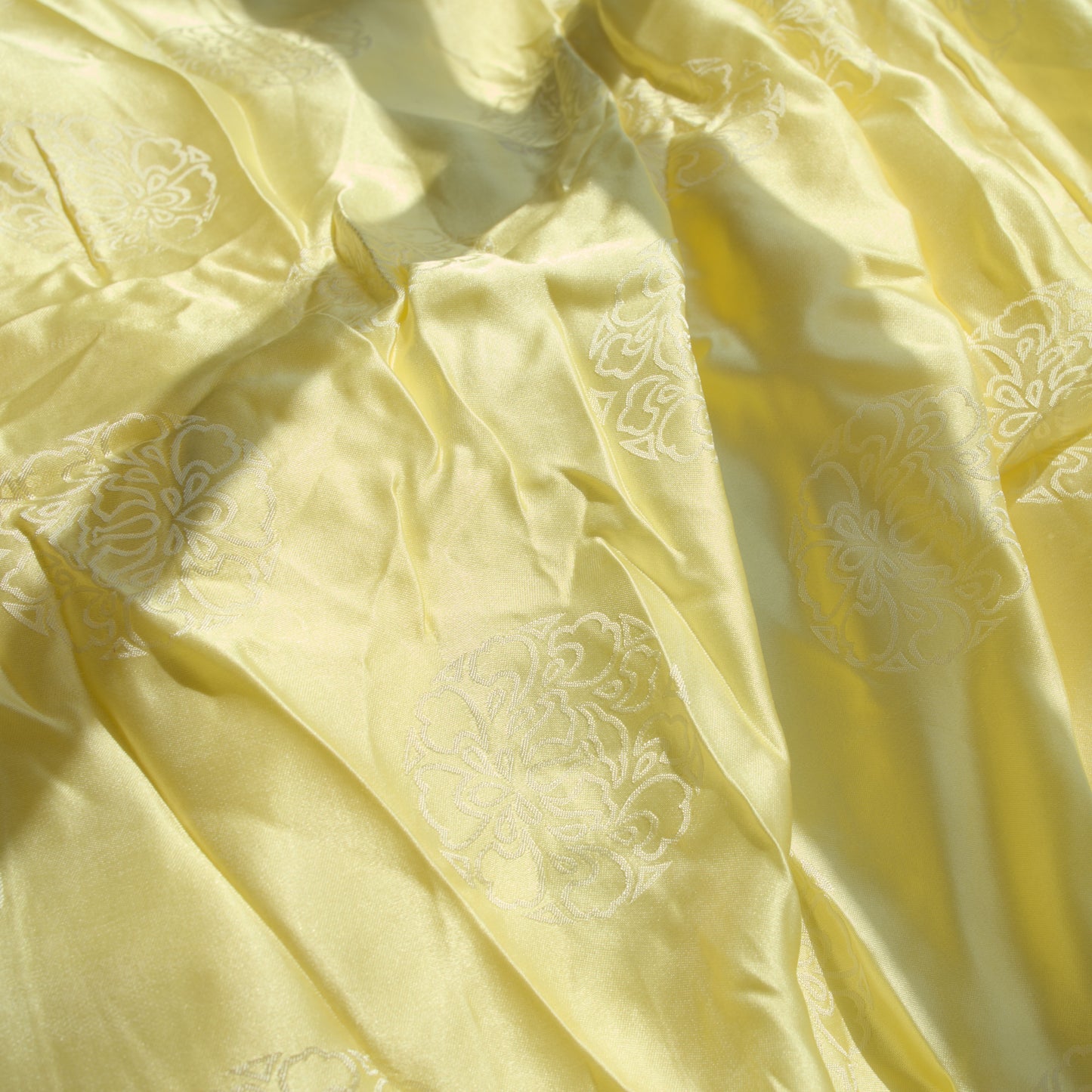 Handmade Mulberry Silk - Lemon Meringue