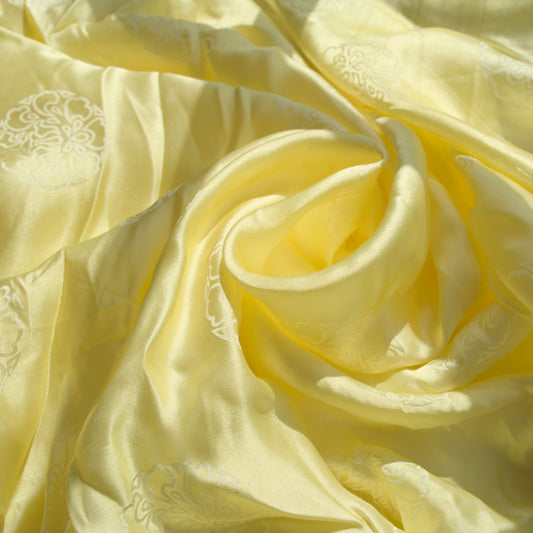 Handmade Mulberry Silk - Lemon Meringue
