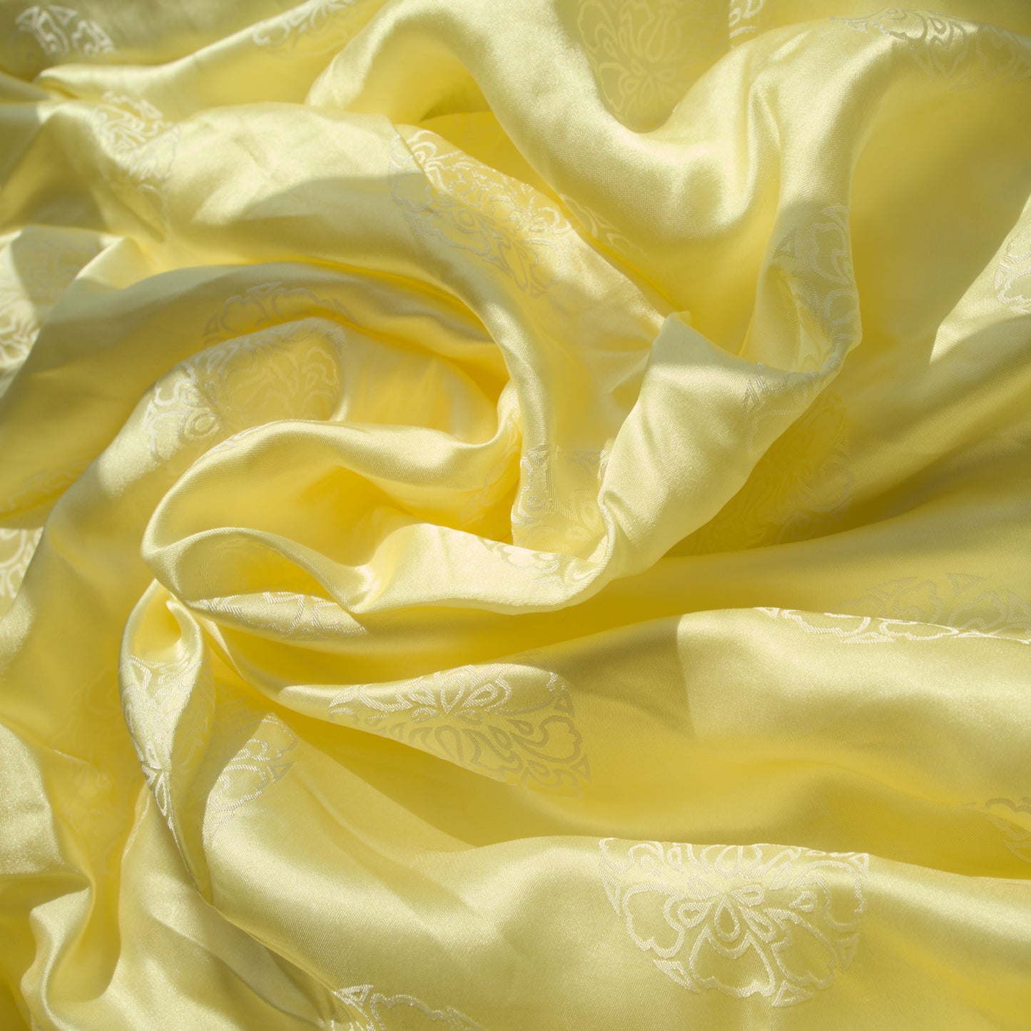 Handmade Mulberry Silk - Lemon Meringue