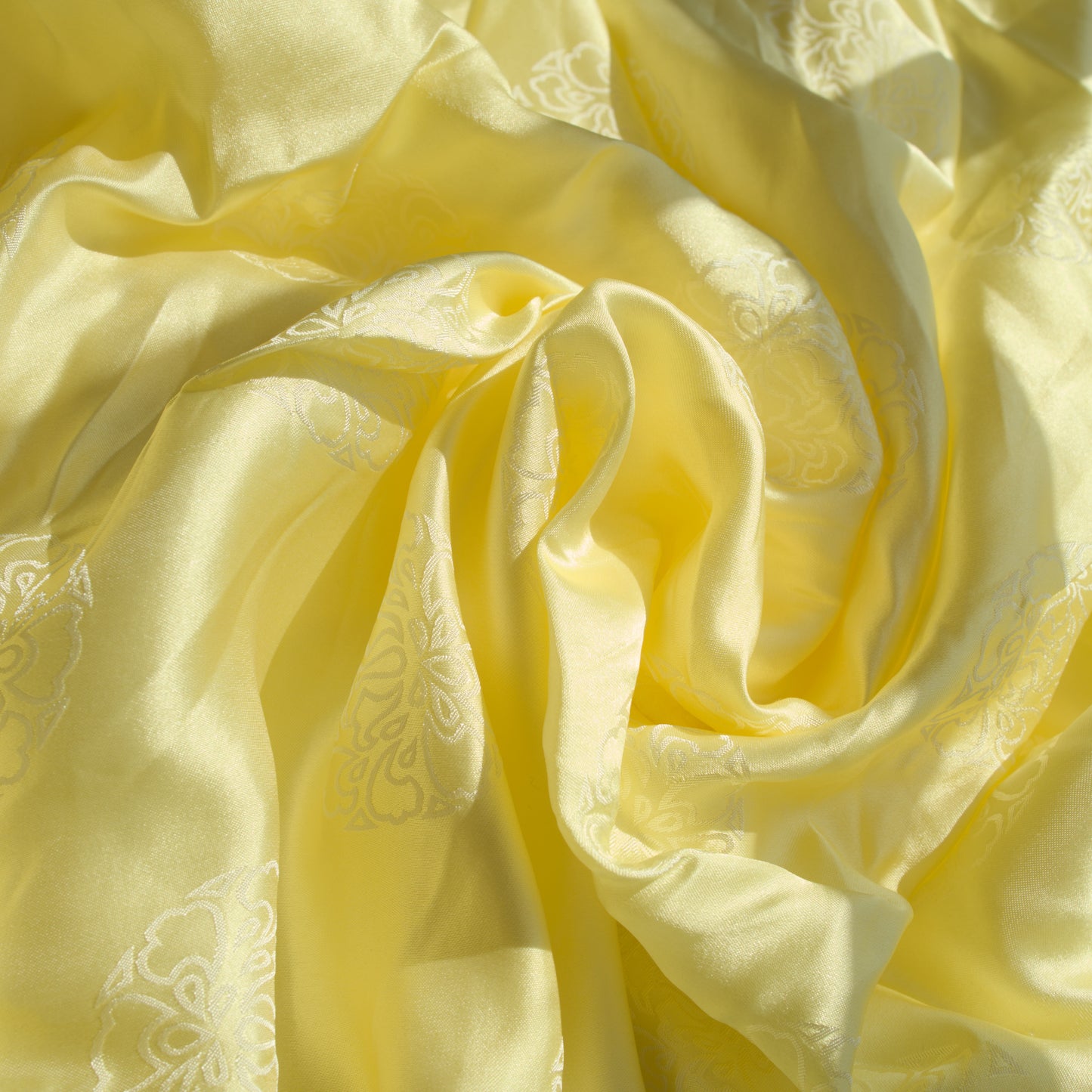 Handmade Mulberry Silk - Lemon Meringue