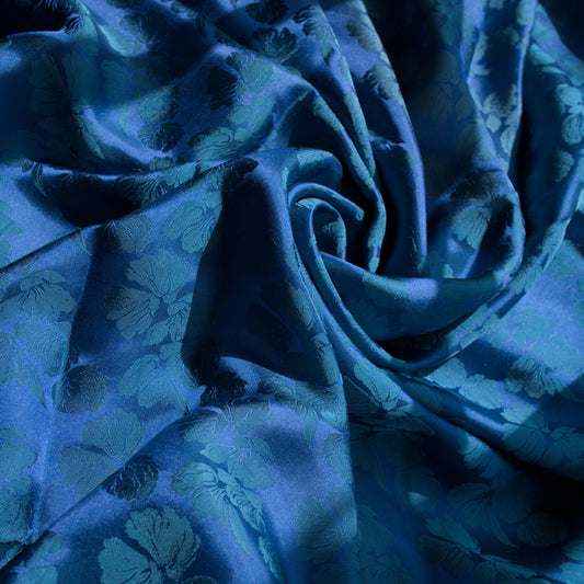 Handmade Mulberry Silk - Sapphire Garden