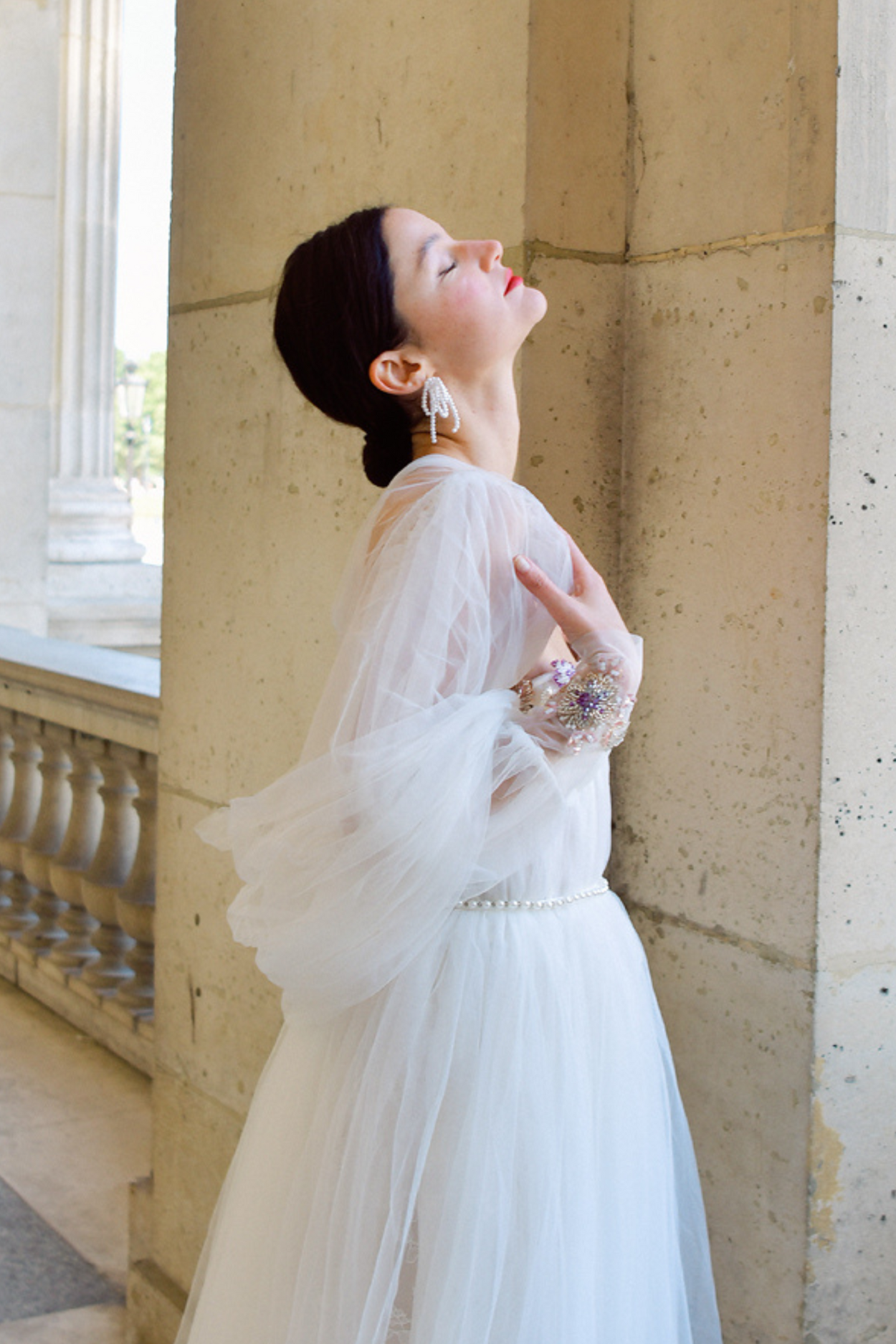 Héloïse Wedding Dress with sew-in Veil