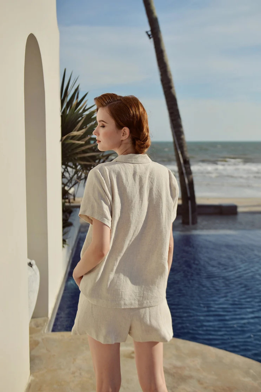 Linen Sets Women - Linen Loungewear Women - Comfy Home-wear for Women