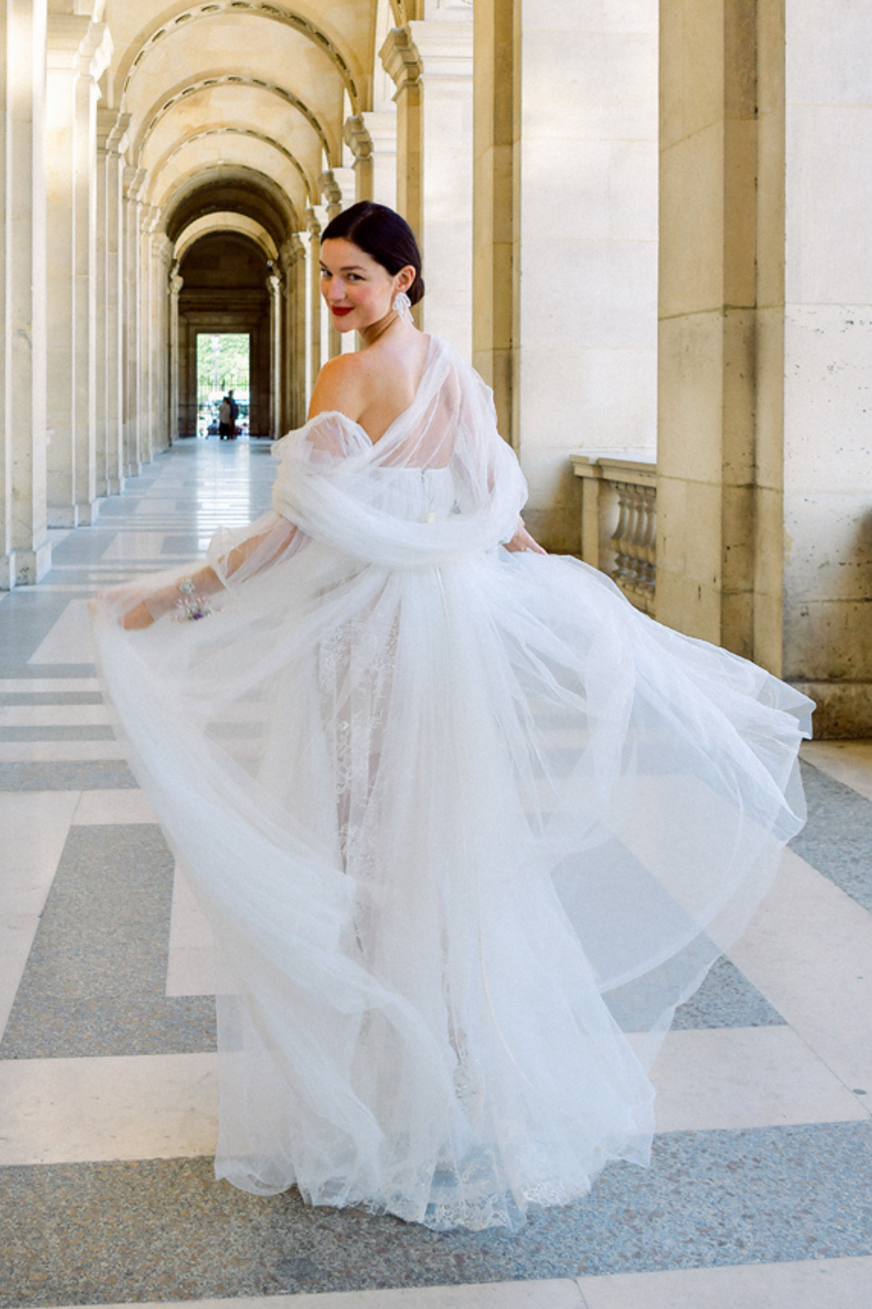 Héloïse Wedding Dress with sew-in Veil
