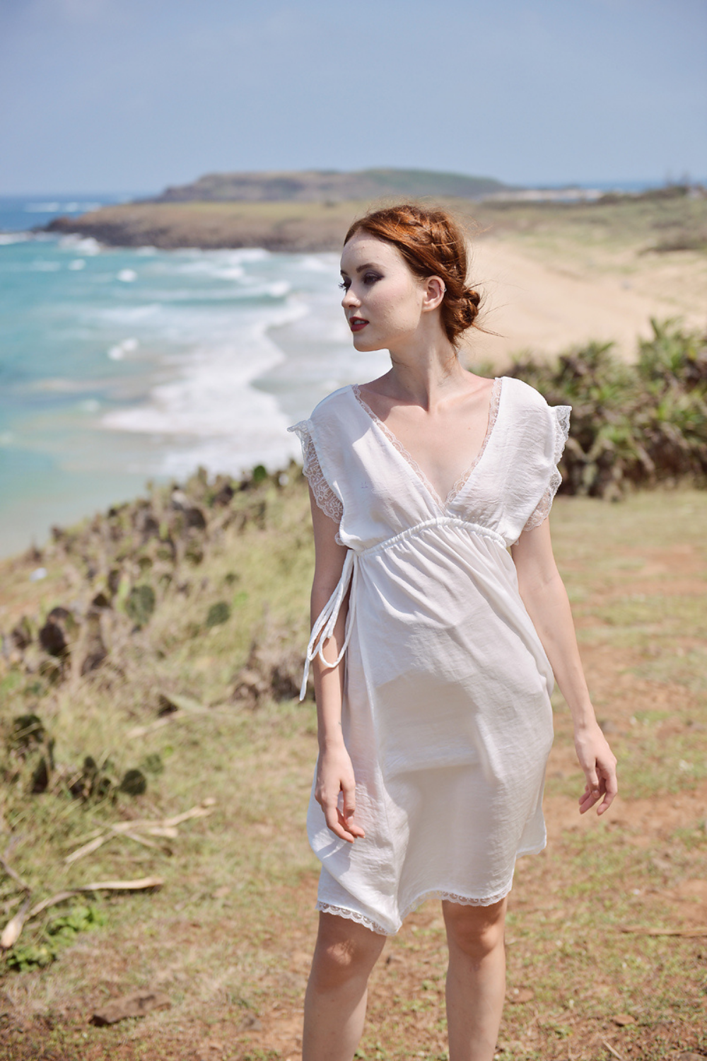 Romantic Short Silk Dress