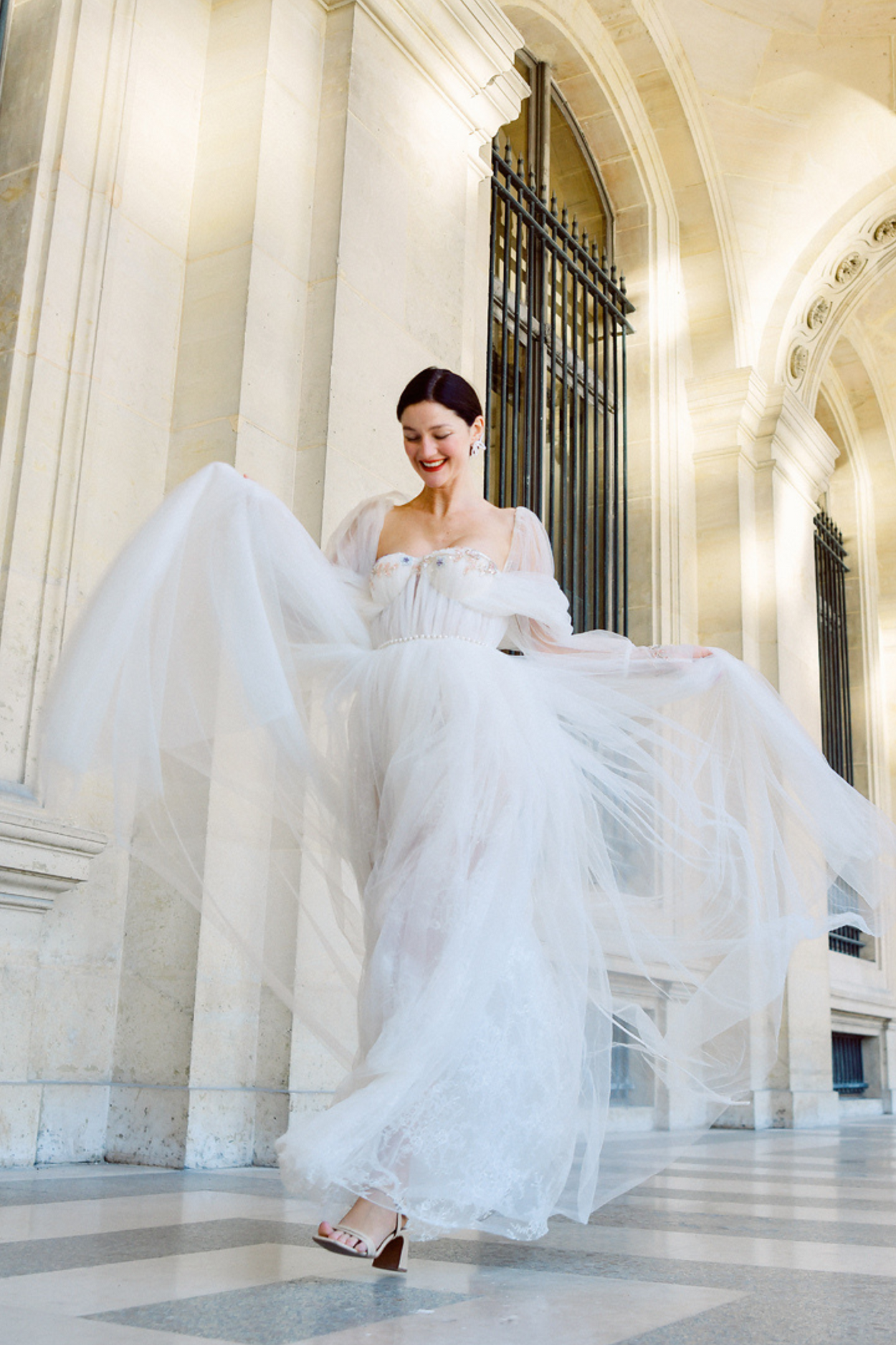 Héloïse Wedding Dress with sew-in Veil