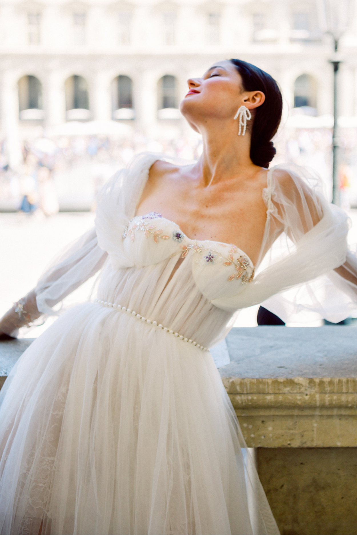 Héloïse Wedding Dress with sew-in Veil