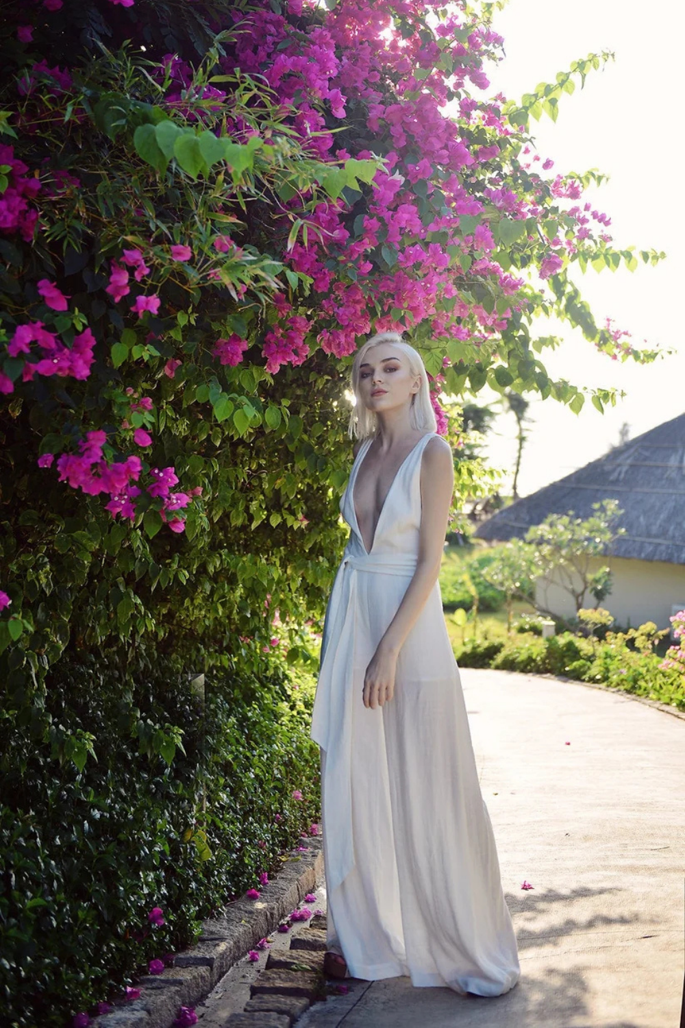 Linen Jumpsuit Women - Long Linen Jumpsuit - Women Organic Clothing