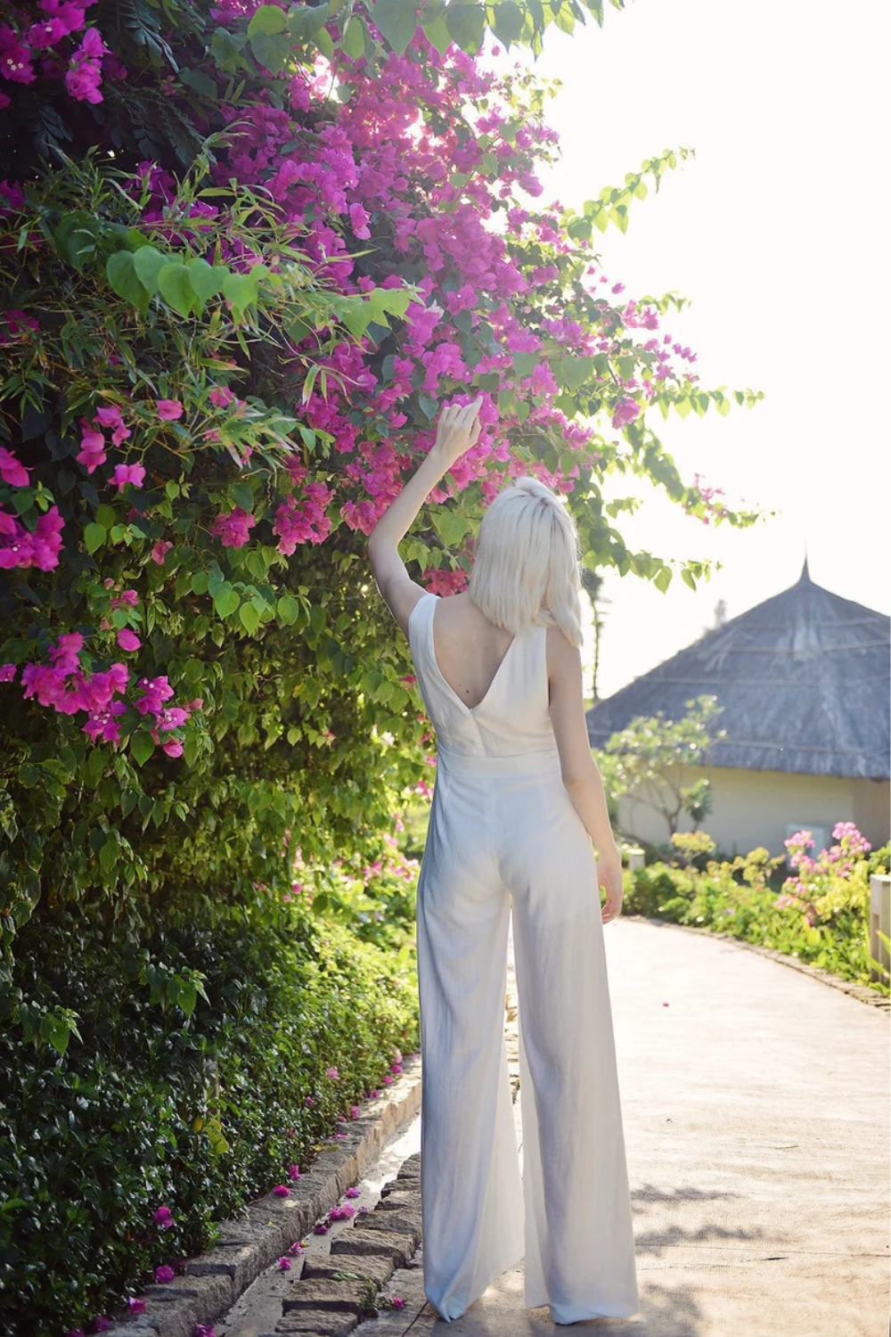 Linen Jumpsuit Women - Long Linen Jumpsuit - Women Organic Clothing