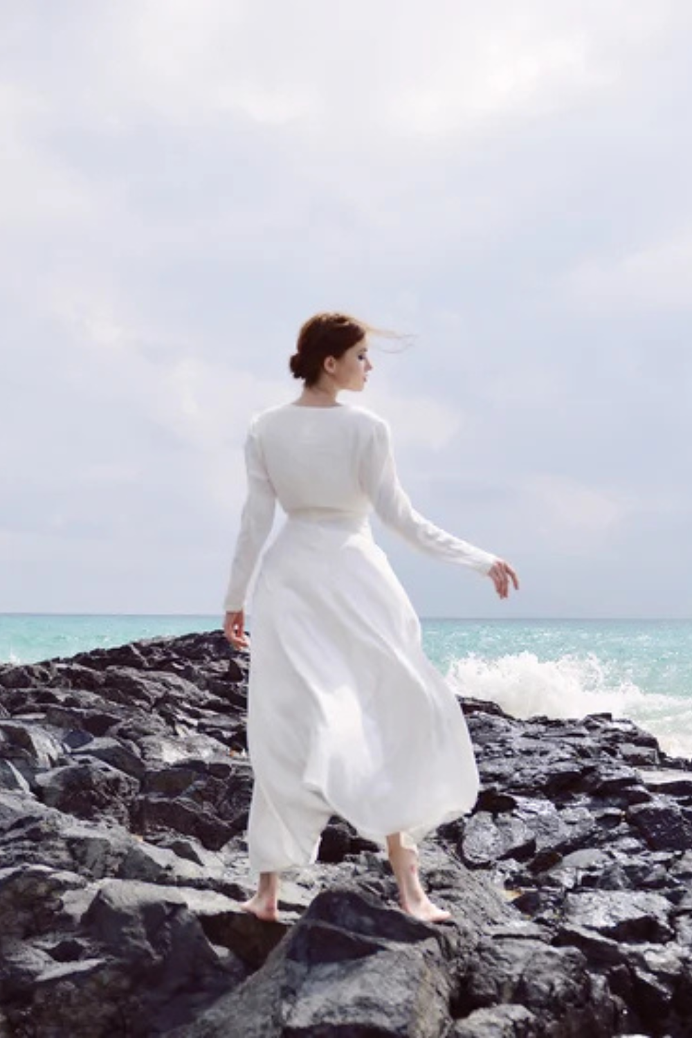 Wrap Linen Organic Cotton Dress