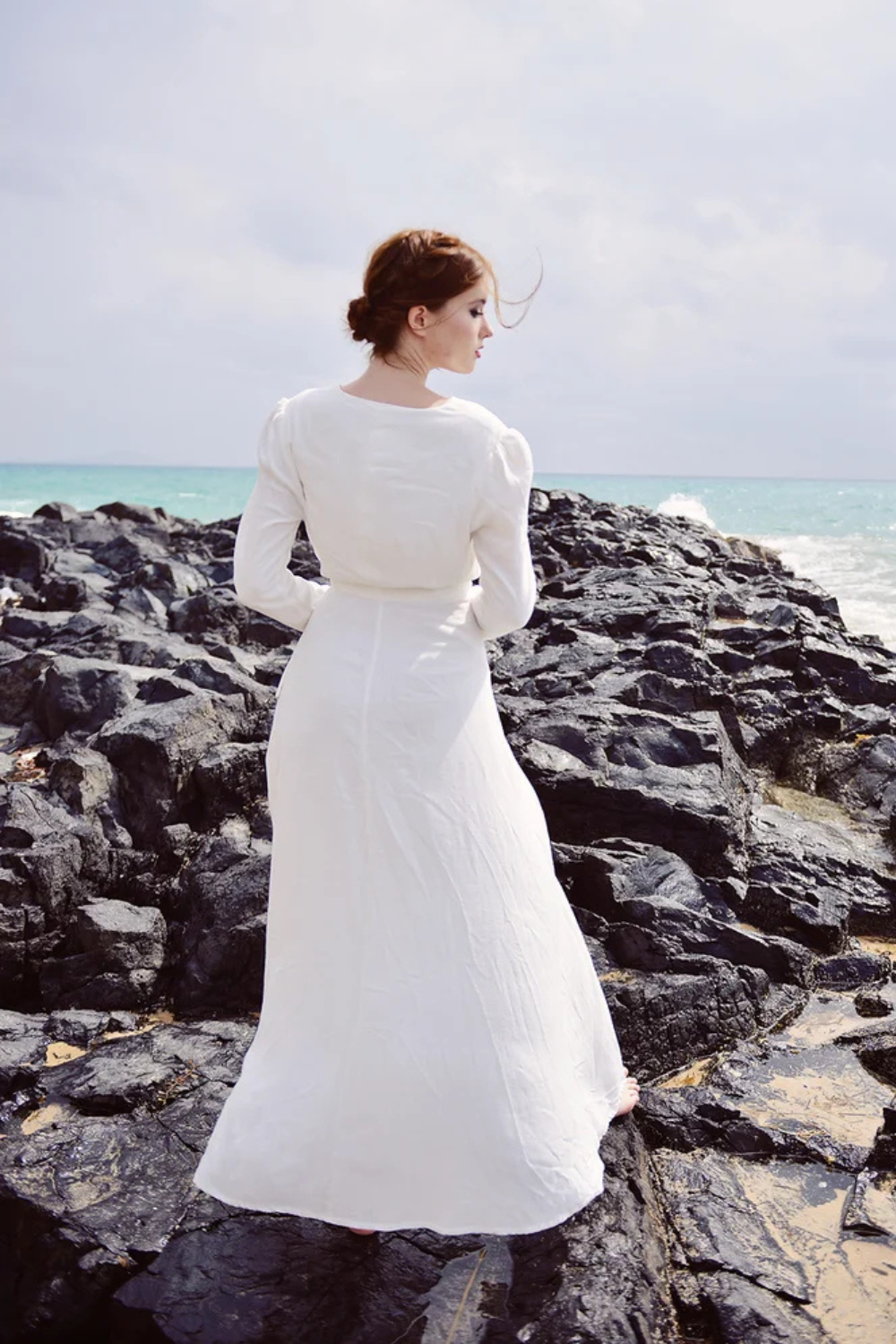 Wrap Linen Organic Cotton Dress