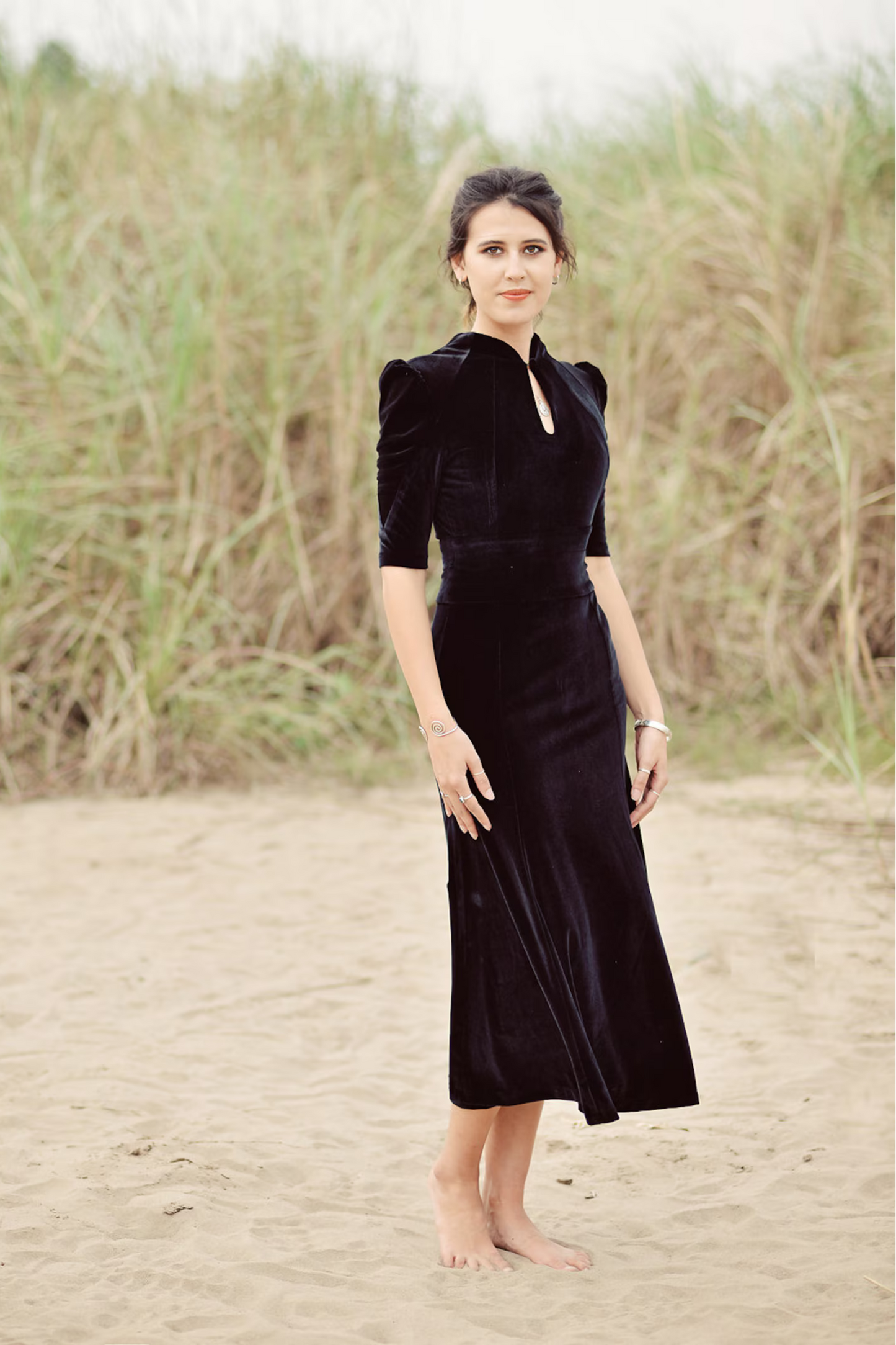 TATIANNA Formal Velvet Dress