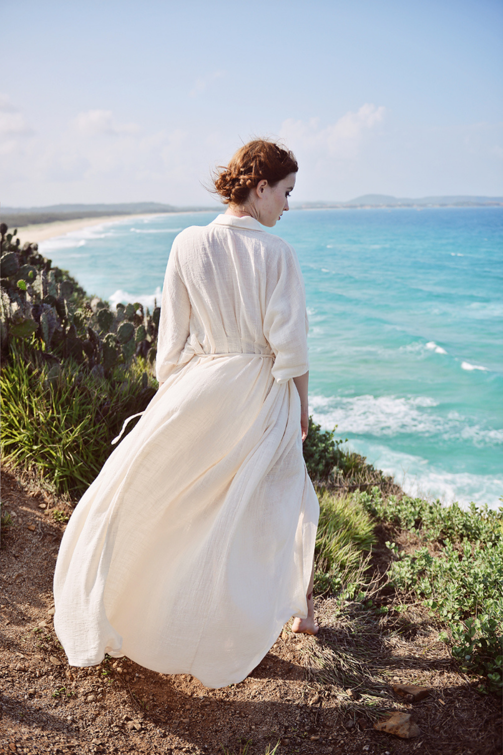 Linen Robe for Women