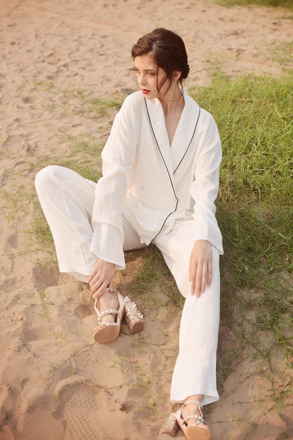 Cotton Pajamas Women - Women Organic Clothing - Organic Cotton Clothing - Cotton PJs Sets